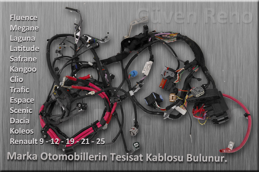 RENAULT SCENİC RX4 ÇIKMA YEDEK PARÇA TESİSAT_202
